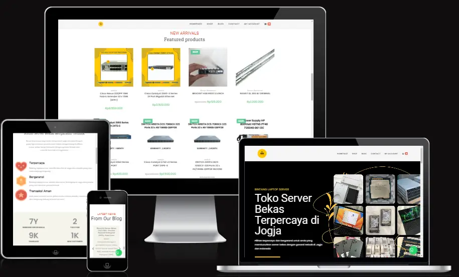 Server & Laptop Store
