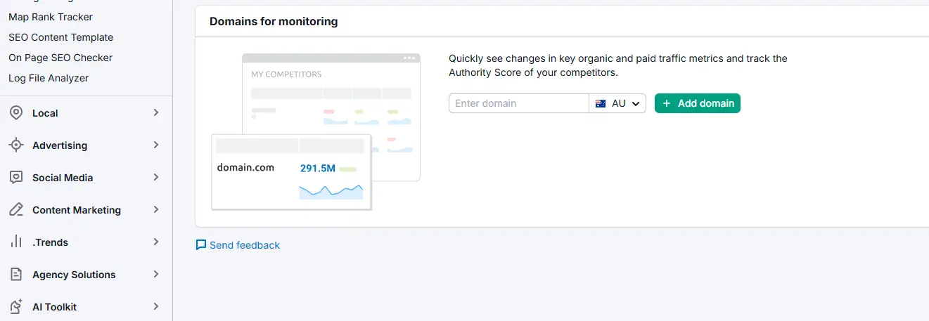 Gambar Toolkits SEO Semrush