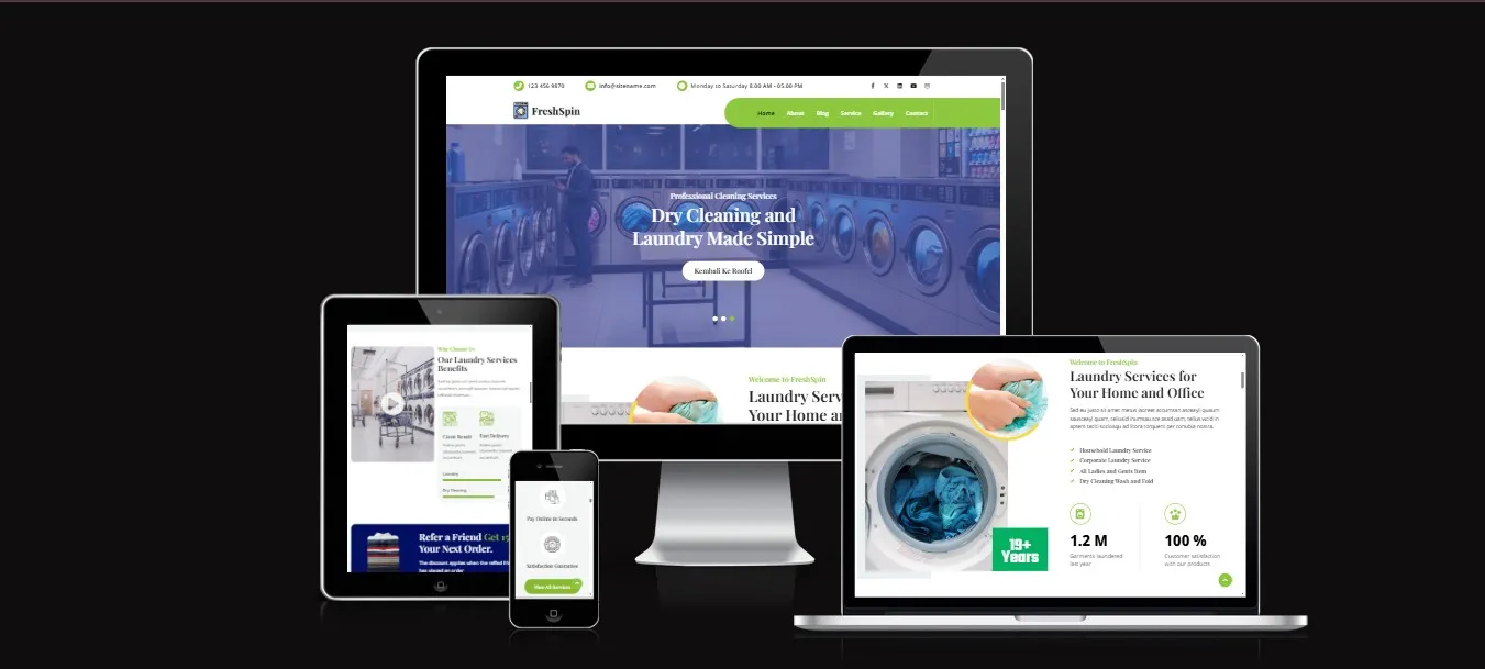 Freshspin - Laundry & Cleaning